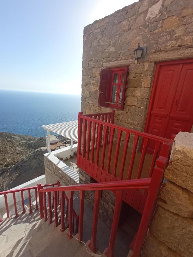 Olympos  Anemos Guest House Karpathos מראה חיצוני תמונה