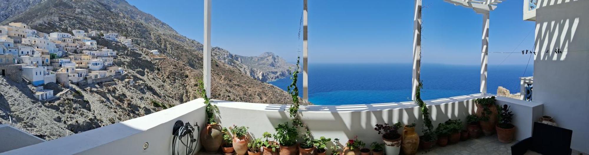 Olympos  Anemos Guest House Karpathos מראה חיצוני תמונה