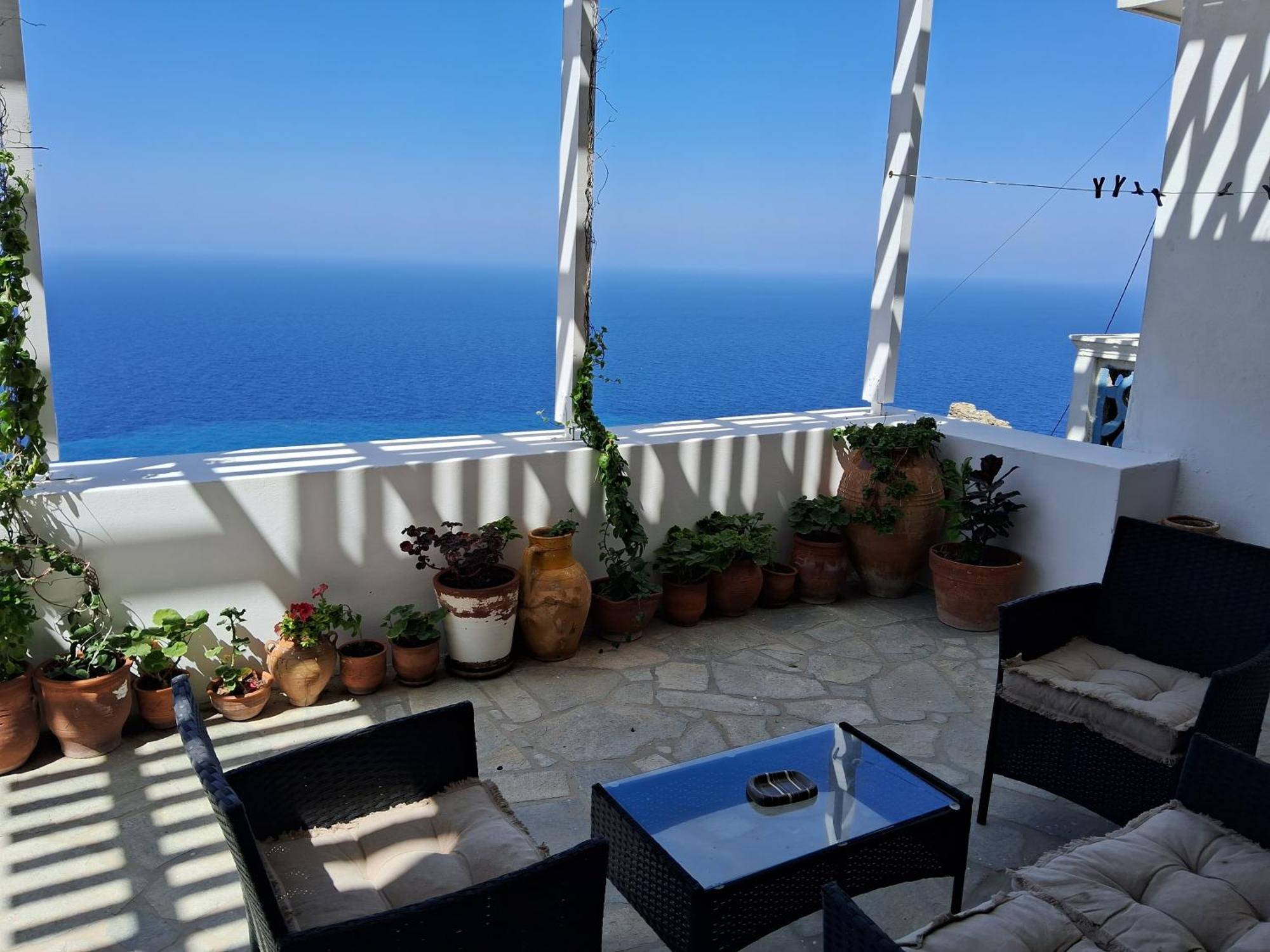 Olympos  Anemos Guest House Karpathos מראה חיצוני תמונה